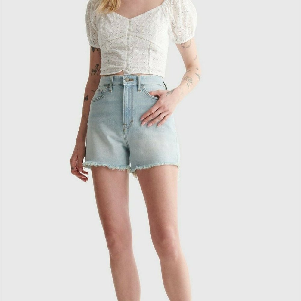 Lucky Brand Shorts Women's size 6/28 Denim High Waisted Short Cut Off NEW